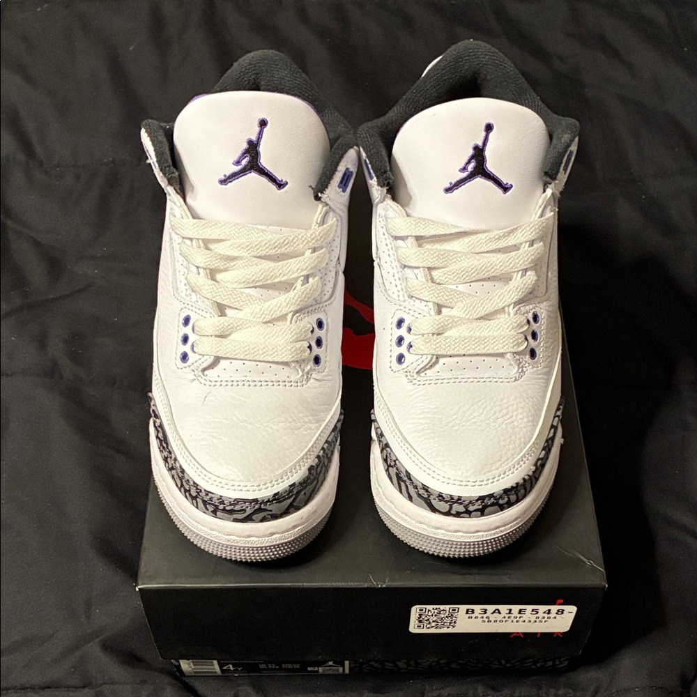 🎀 Jordan retro 3/ Dark Iris 🎀